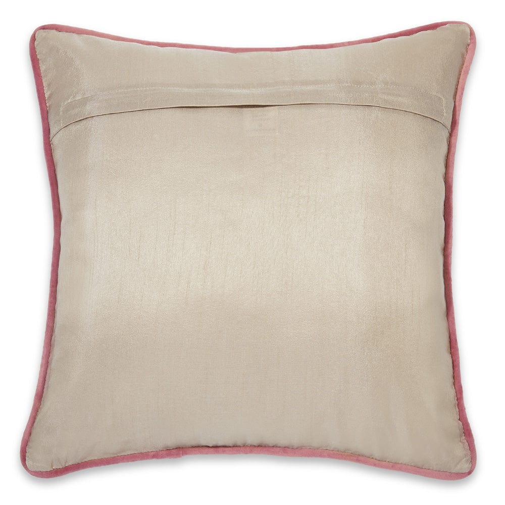 Embroidered Decorative Cushion Cover, Roses