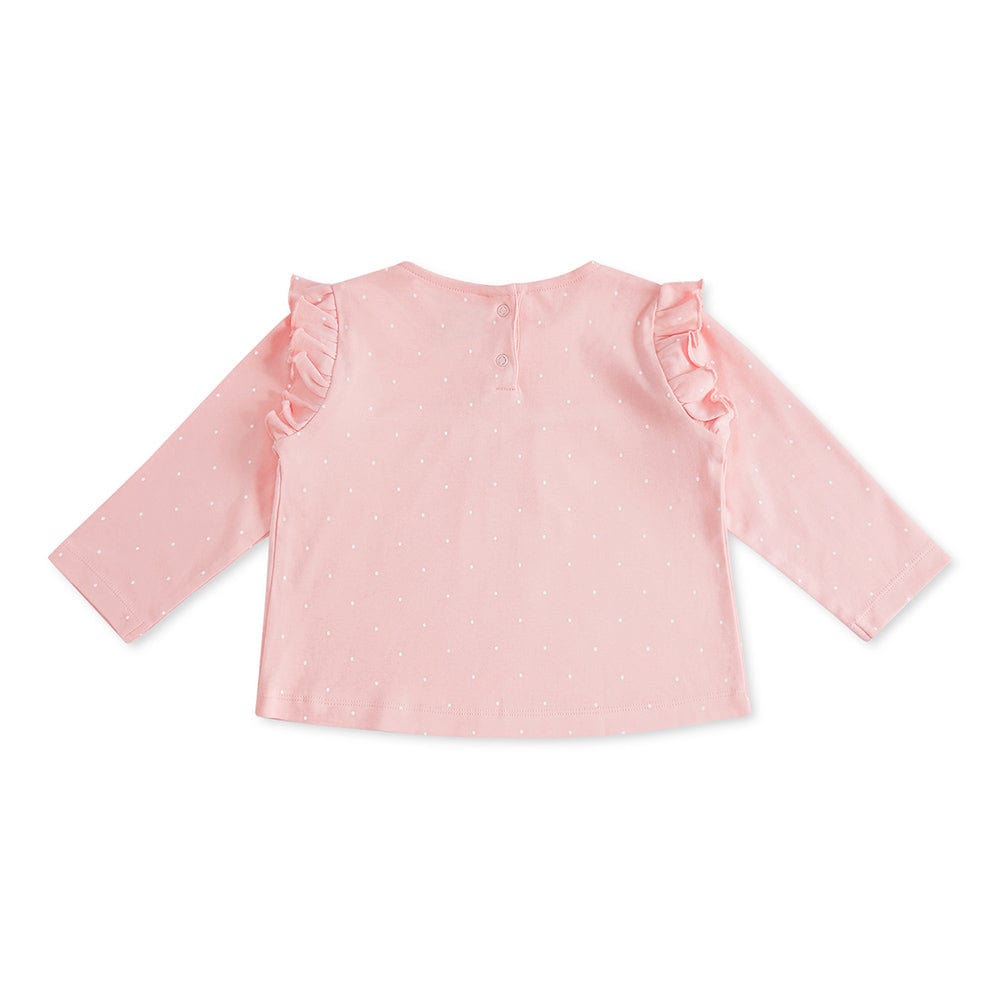 100% Cotton Full Sleeve Girl Top, Pink