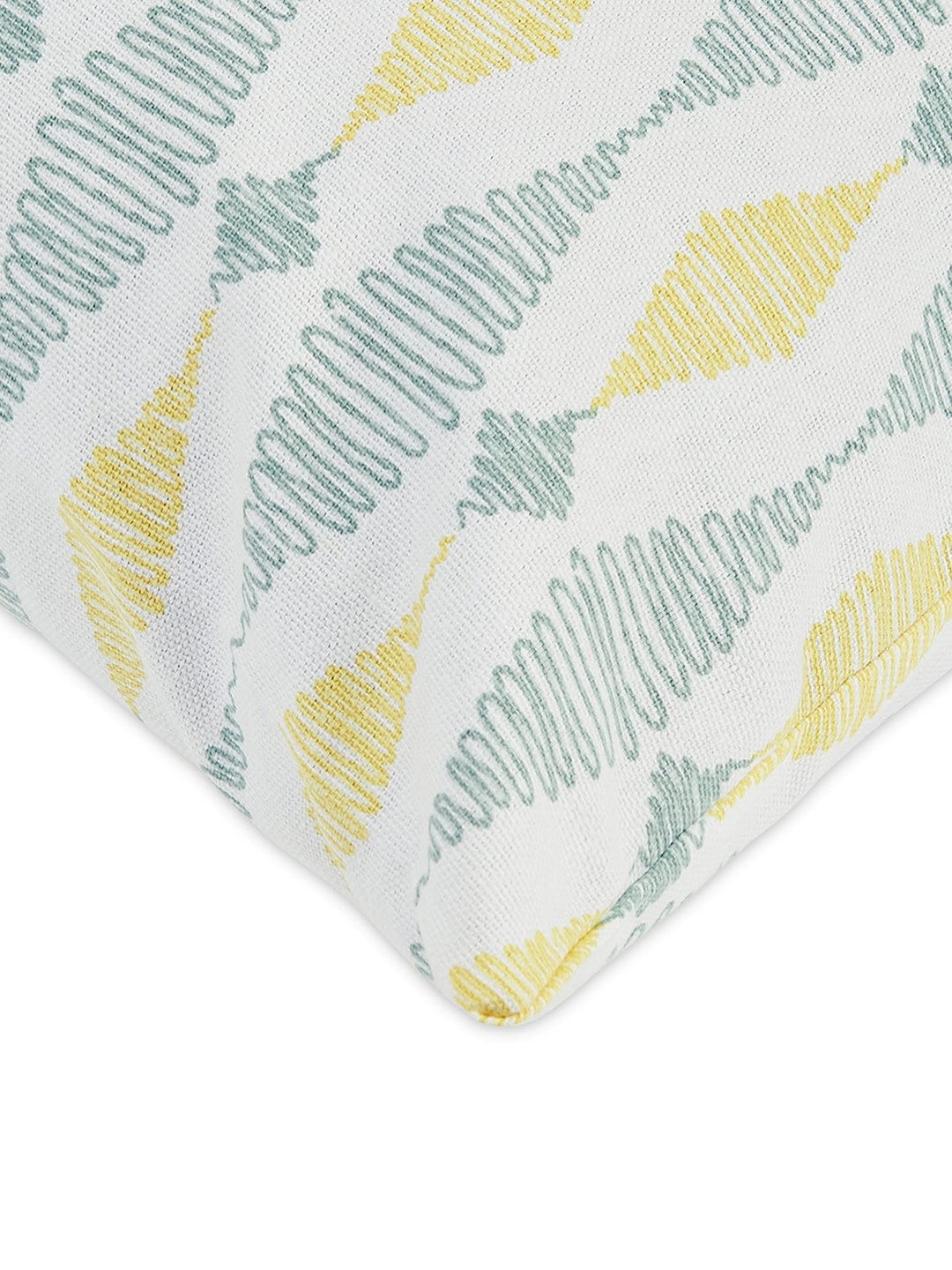 Prism Pattern Cushion Cover, Blue & Grey