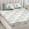 Emerald tropics 100% Cotton Double Bedsheet, 186 TC