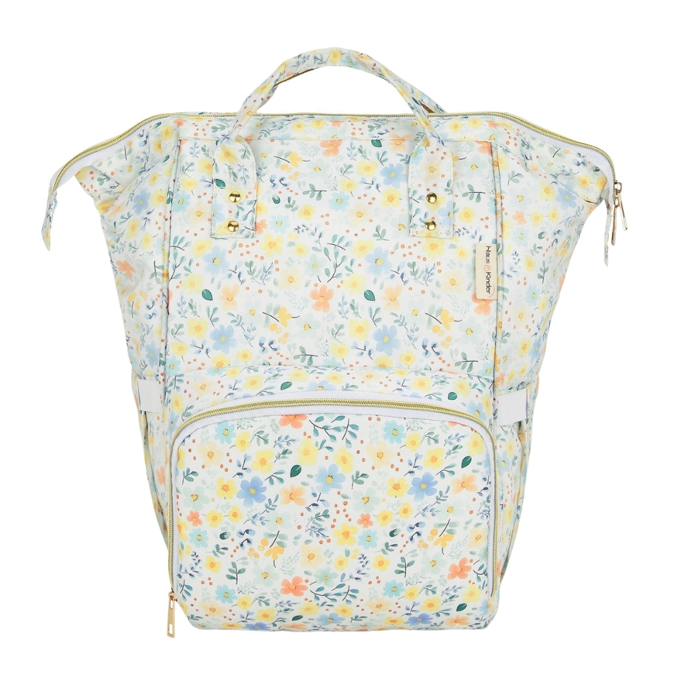 Chic Diaper Bag Backpack (Capacity - 20L) , Little Bloom