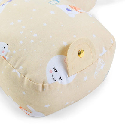 Cotton Pram Pillow cum Baby Seat ,Serene Dreamscape