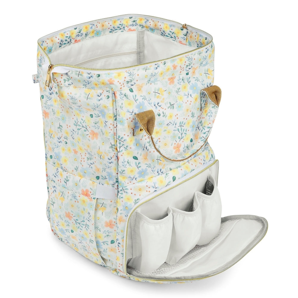 Chic Diaper Bag Backpack (Capacity - 20L) , Little Bloom