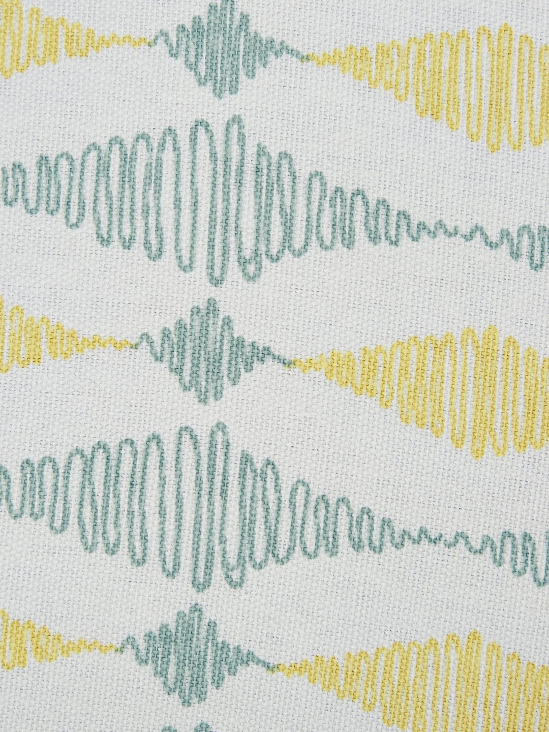 Prism Pattern Cushion Cover, Blue & Grey