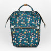 Chic Diaper Bag Backpack for New Parents (Capacity - 20L) , Night Bloom