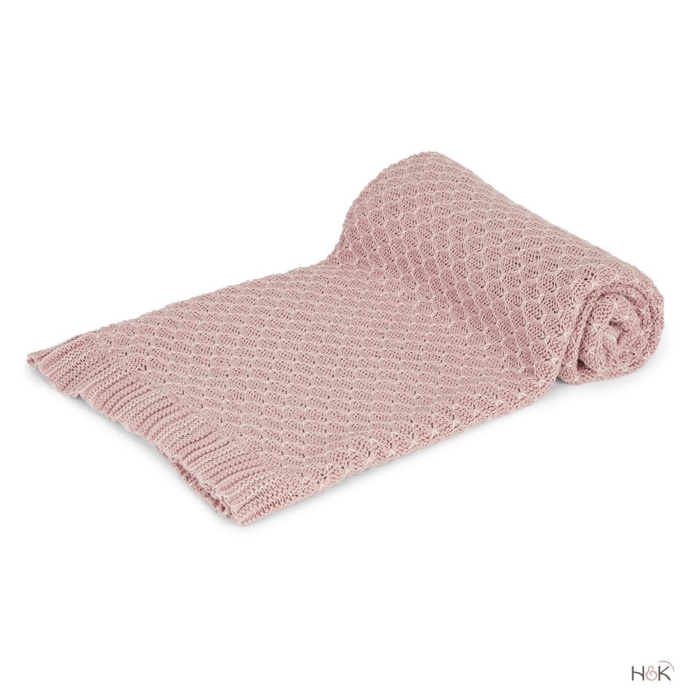 Baby Blossom Cotton Knitted All Season AC Blanket with a toy - Blanket | haus & kinder
