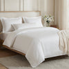 Tencel 300 TC King Flat Bedsheet- Cloud Drift
