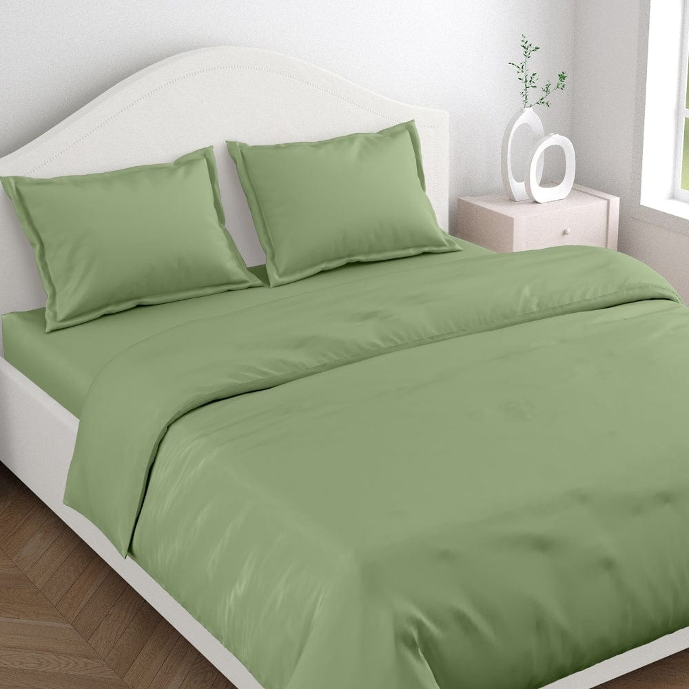 Moss 100% Cotton Bedsheet, 300 TC