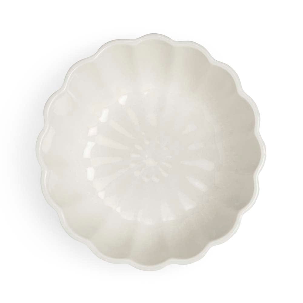 Moon Dancer serve bowl, Ivory