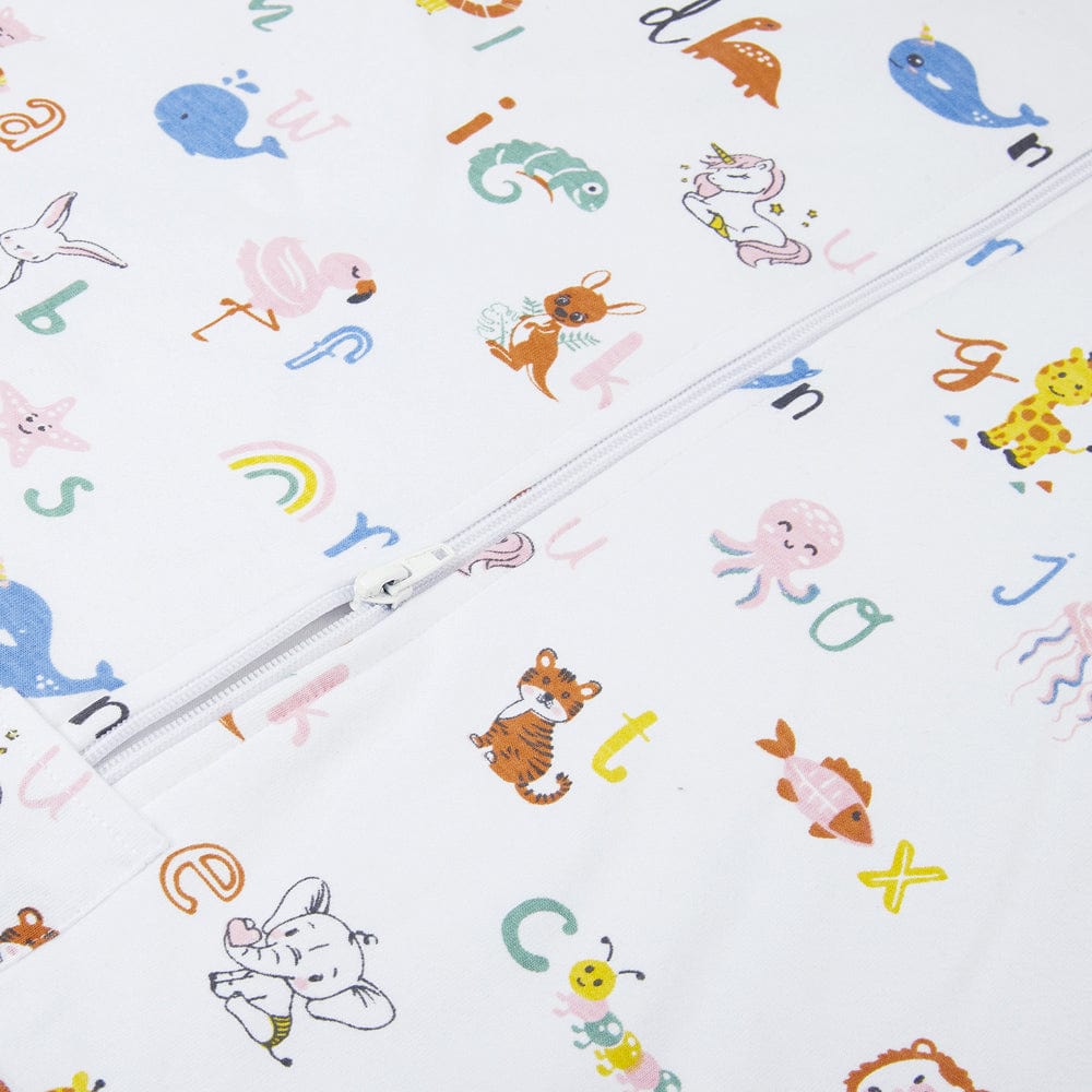 Dreamsack Cotton Sleep Sack, Quilted Layer, Size (6+ months), TOG 1.5, Alphabet