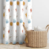 Furry Smiles Curtain Set