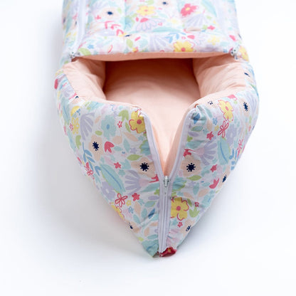 Cotton Carrier Nest / sleeping bag, Ditsy Bloom ( Newborn - 3 Months)