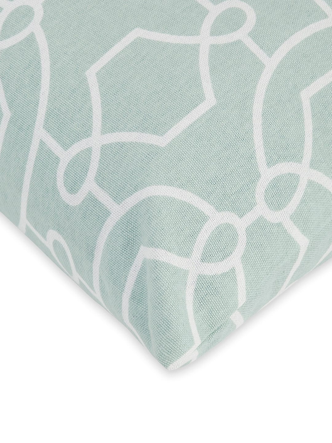 Aqua Angles Cushion Cover, Blue