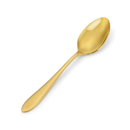 Stardust Champagne Gold stainless steel dinner spoon, set of 4