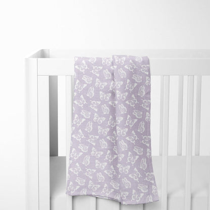 Papillon Paradise Collection 100% Organic Cotton Muslin Swaddle Pack Of  3