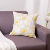 Embroidered Decorative Cushion Cover, Honeydew Harmony