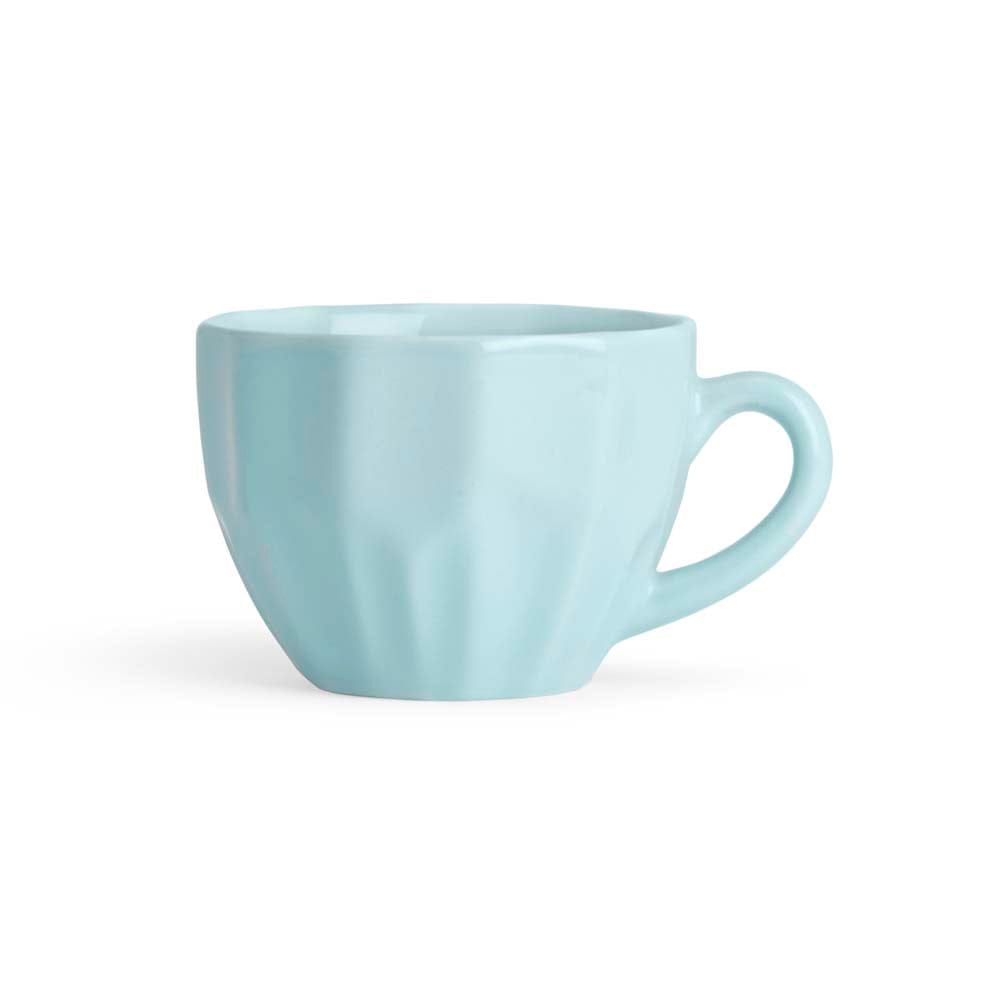 Bluewave ceramic cup, Set of 2