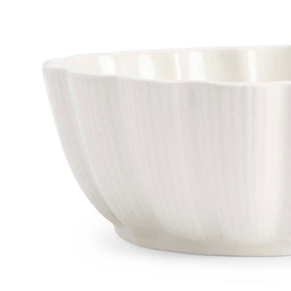 Moon Dancer serve bowl, Ivory