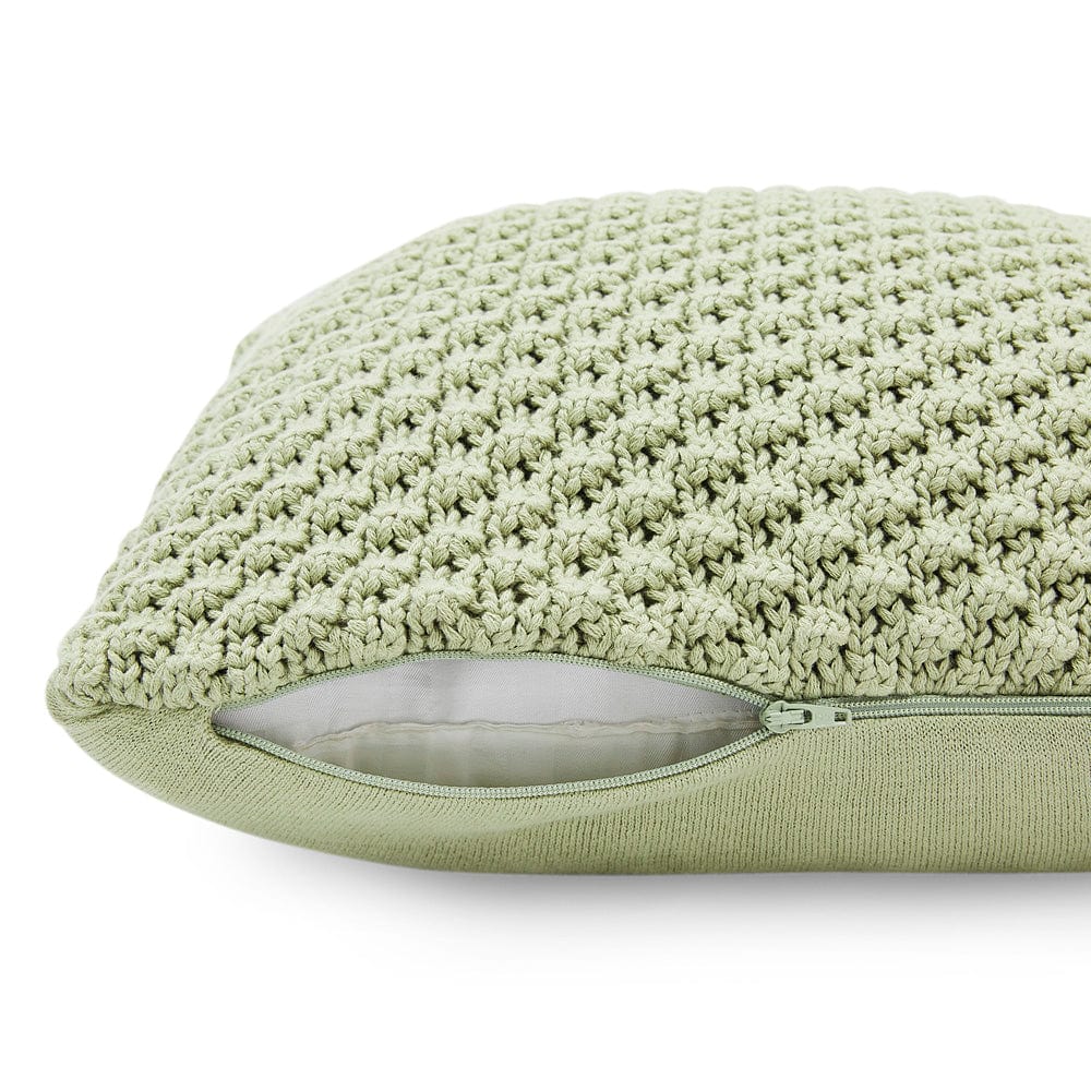 Knitted Bubble Mint Cushion Cover - Cushion Covers | haus & kinder