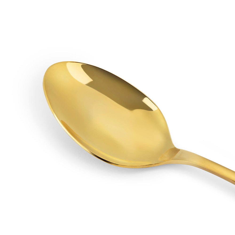 Stardust Champagne Gold stainless steel dinner spoon, set of 4