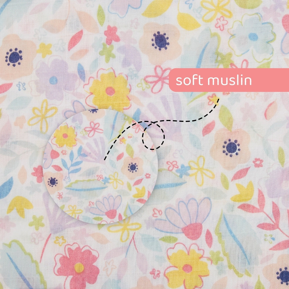Gentle Giggles Pack of 5 Muslin Washcloth