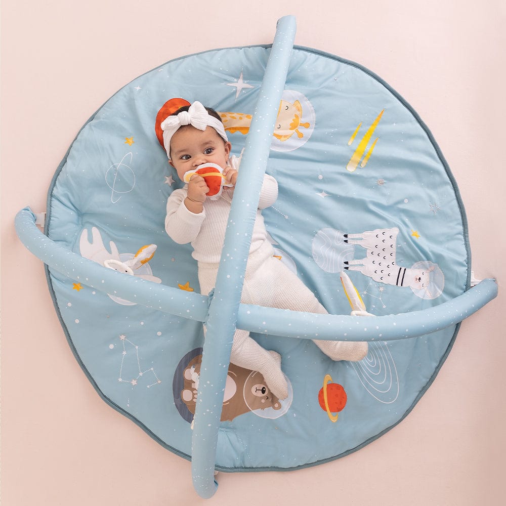 Jungle Party Baby Activity Gym with set of 4 rattles