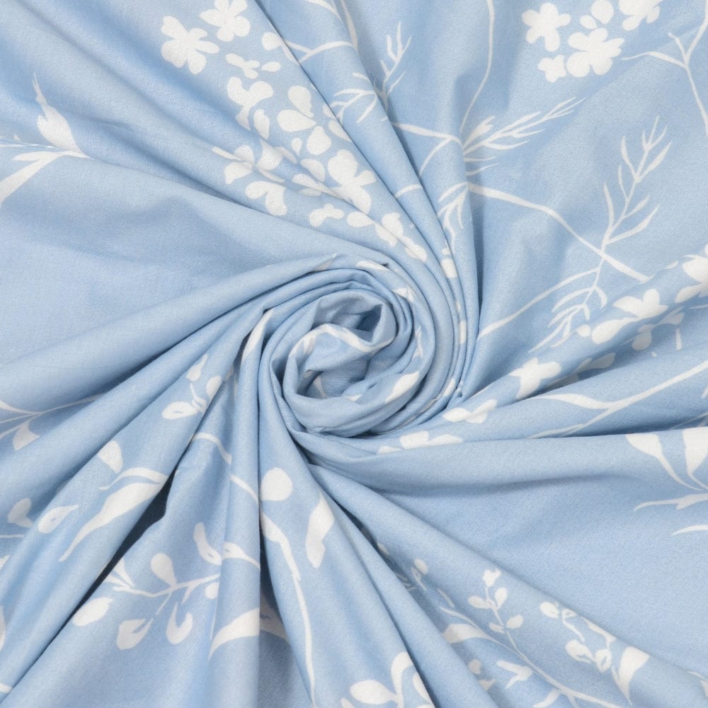 100% Cotton Reversible AC Blanket - Elegant Bloom