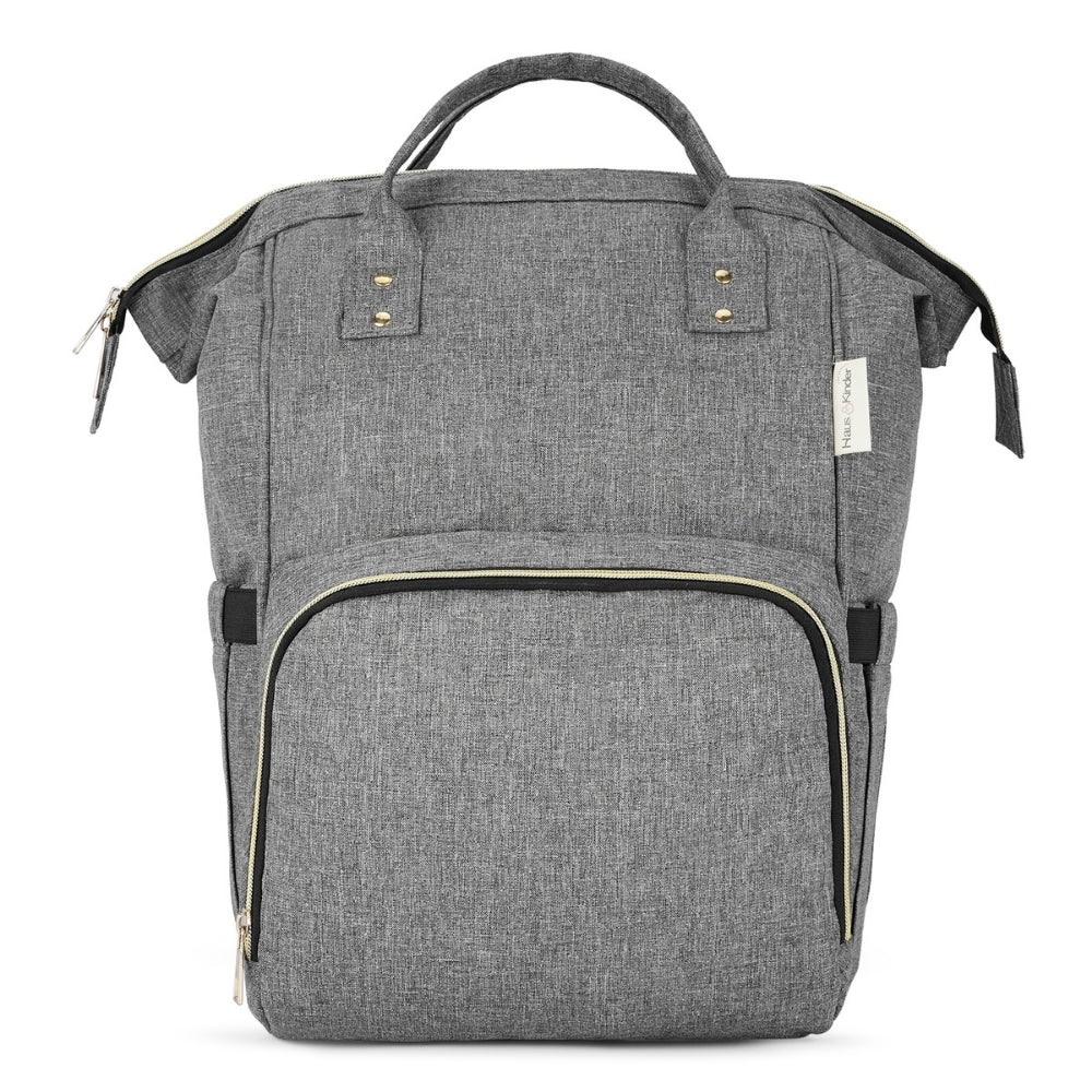 Chic Diaper Bag Backpack (Capacity - 20L) , Grey
