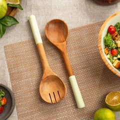 Mint salad server, set of 2 - Salad Server | haus & kinder