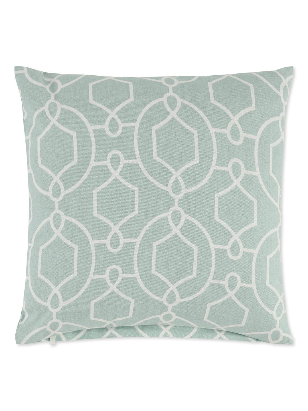 Aqua Angles Cushion Cover, Blue