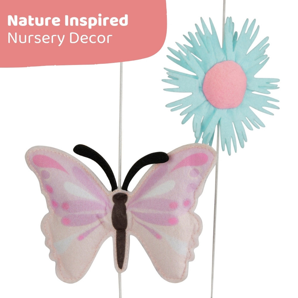 Butterfly Garden Crib Mobile