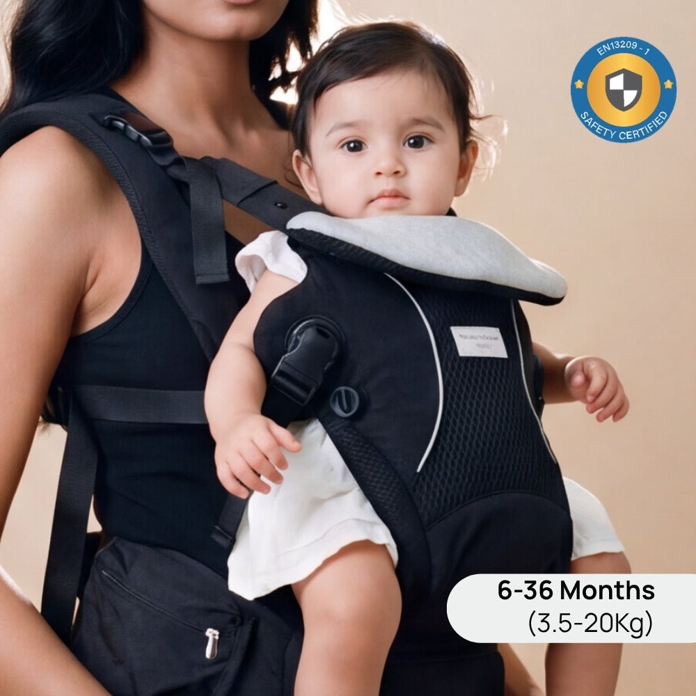 Kangaroo Nest 2-1 Baby Carrier, (6–36 Month) - 2 in 1 Baby Carrier | haus & kinder