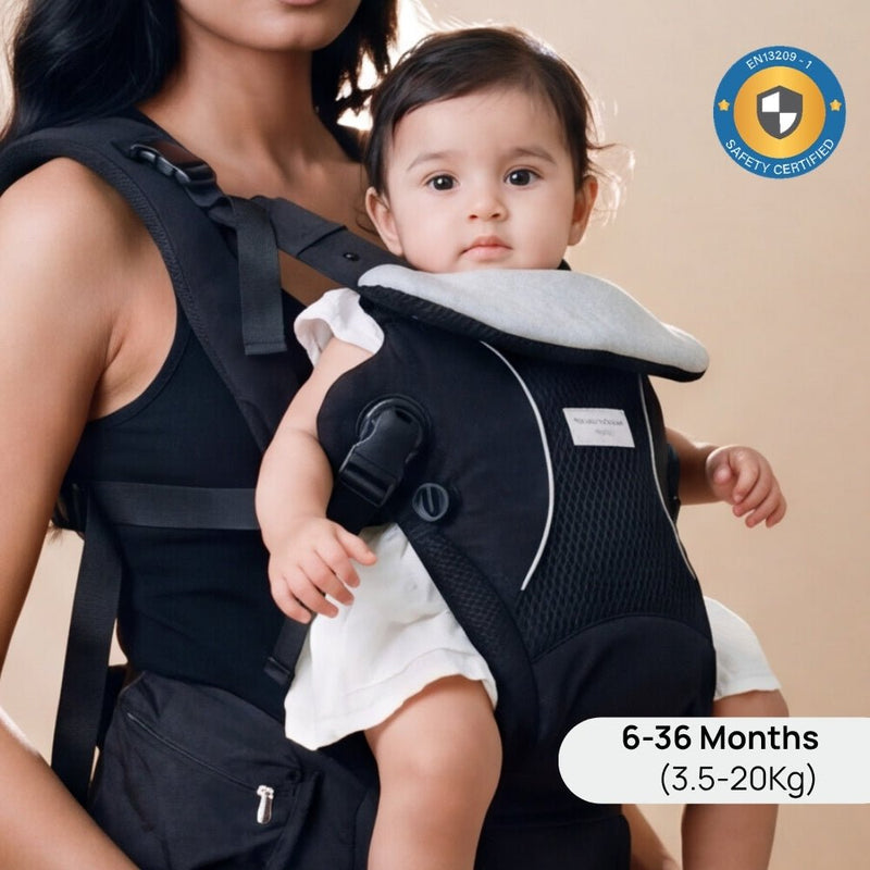 Kangaroo Nest 2-1 Baby Carrier, (6–36 Month) - 2 in 1 Baby Carrier | haus & kinder