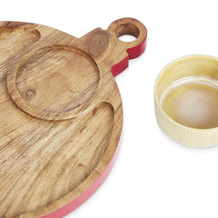 Color me Red Chip & Dip Platter - Chip and Dip board | haus & kinder
