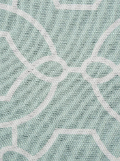 Aqua Angles Cushion Cover, Blue