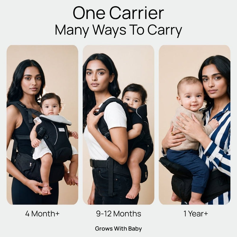 Kangaroo Nest 2-1 Baby Carrier, (6–36 Month) - 2 in 1 Baby Carrier | haus & kinder