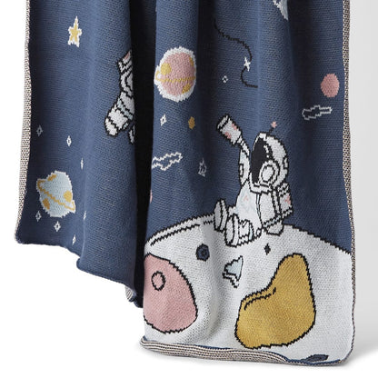 Spacewalk Cotton Knitted All Season AC Blanket