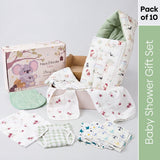 Box Of Love Baby Essentials  I Perfect Baby Shower Gift Pack I – Scarlet on Adventure Edit (Pack of 10)