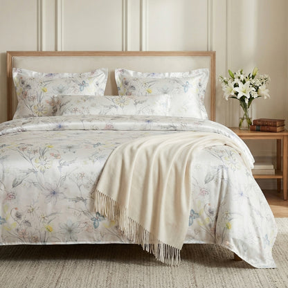 Tencel 300 TC Bedsheet Bloomea, Multicolor