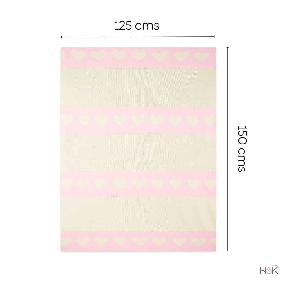 Cupid's Knit : Throw Blanket