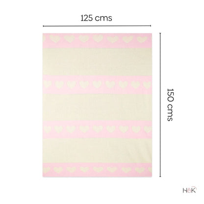 Cupid's Knit : Throw Blanket