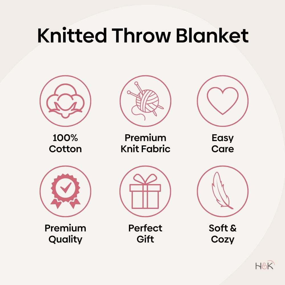 Cupid's Knit : Throw Blanket