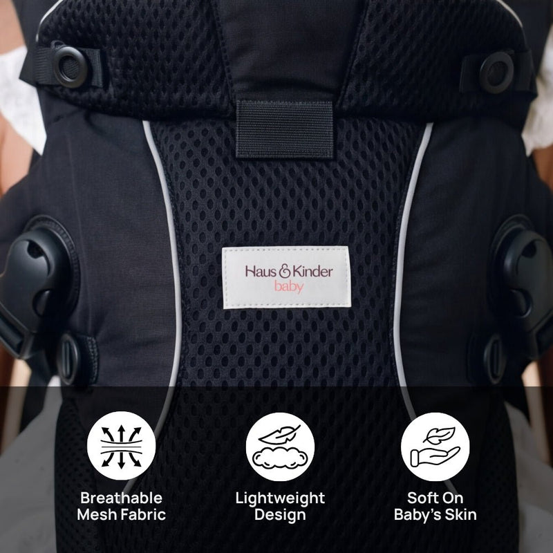 Kangaroo Nest 2-1 Baby Carrier, (6–36 Month) - 2 in 1 Baby Carrier | haus & kinder