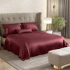 Satin Royale Crimson Velvet 300TC Satin Double Bedsheet