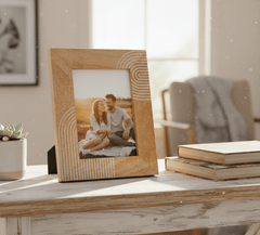 Abstract Grain Photo Frame- Natural Wood - Photo frame | haus & kinder