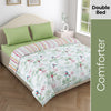 Microfibre Reversible Comforter, Palmscape