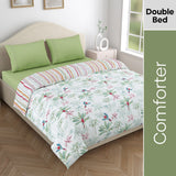 Microfibre Reversible Comforter, Palmscape