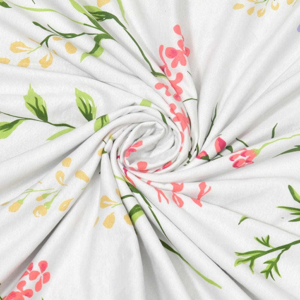 100% Cotton Reversible AC Blanket - Elegant Bloom