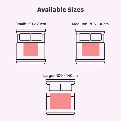 Waterproof Quick Dry Sheet for Baby, Lilac & Pink, Pack of 2