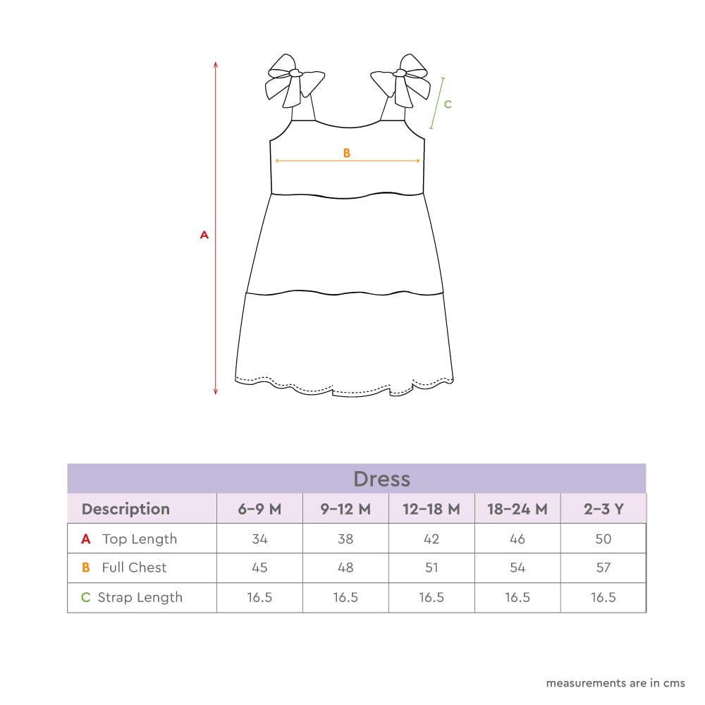 100% Cotton Sleeveless Girl Dress, Off white